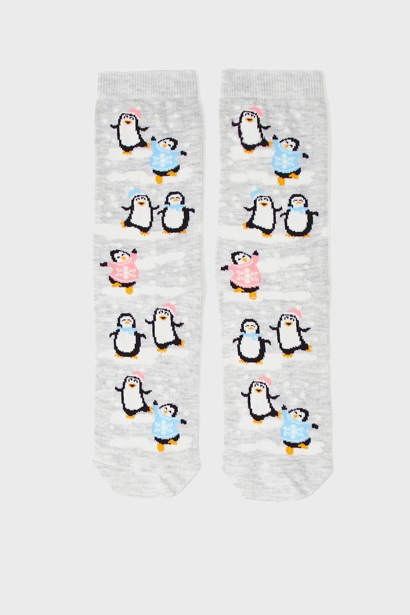 

Женские серые носки ALL OVER DANCING Accessorize OS 296028