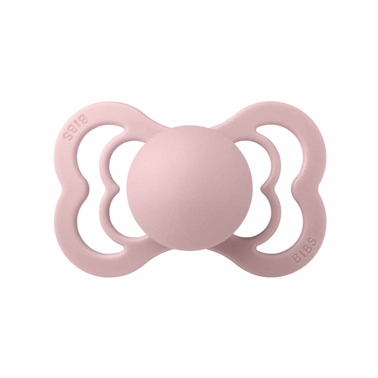 

Пустушка BIBS SUPREME LATEX Pink Plum Рожева слива - 0-6 міс.