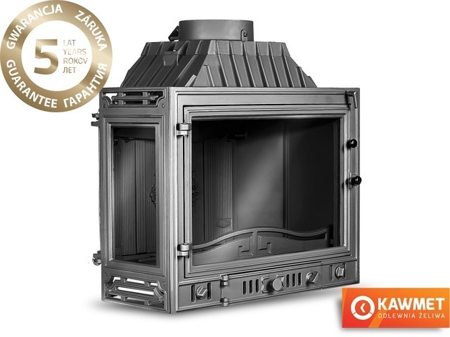 

Камінна топка KAWMET W4 ліве бокове скло (14.5 kW)