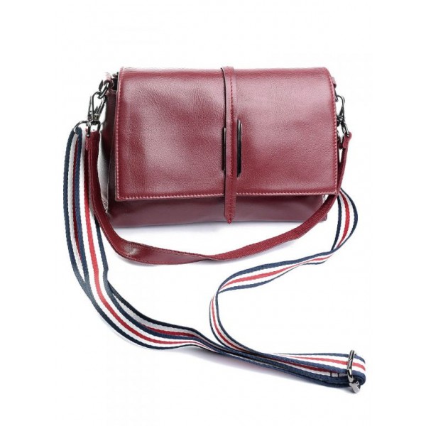

Кожаная женская сумка Parse 2201 Wine Red