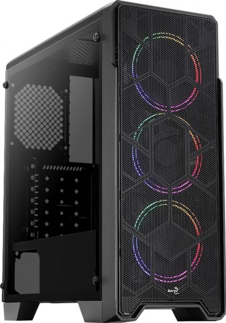 

Корпус Aerocool Ore Saturn FRGB-G-BK-v1 Black Mid Tower FRGB (6684755)