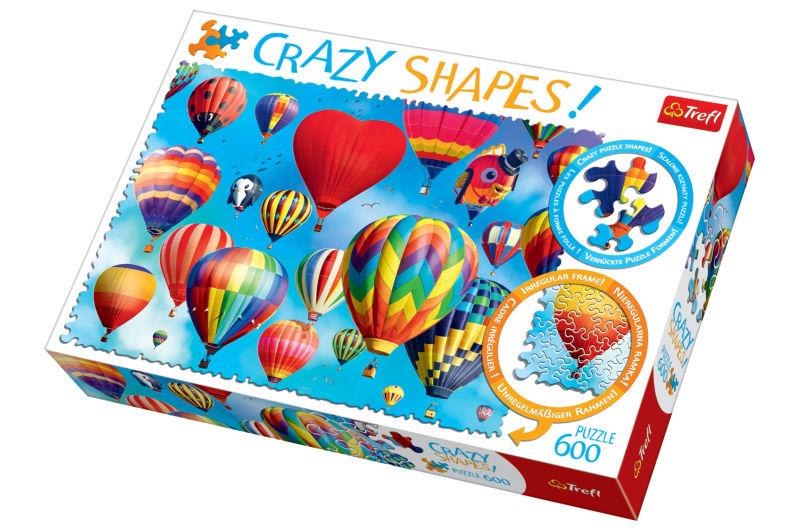 

Пазлы Crazy Shapes Цветные шары 600эл. Maxi Trefl