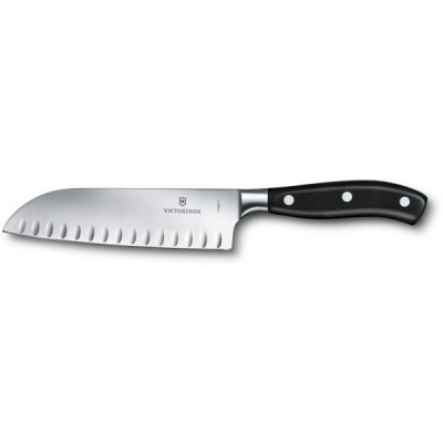 

Кухонный нож Victorinox Grand Maitre Santoku 17 см Black (7.7323.17G)