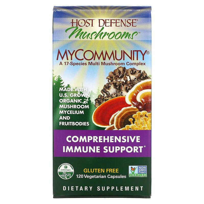 

Host Defense My Community Comprehensive Immune Support 120 капсул (4384303979)