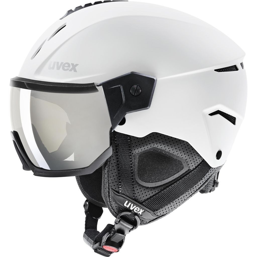 

Шлем UVEX Instinct Visor (р. 56-58) White-Black Mat для лыж и сноуборда (2022)