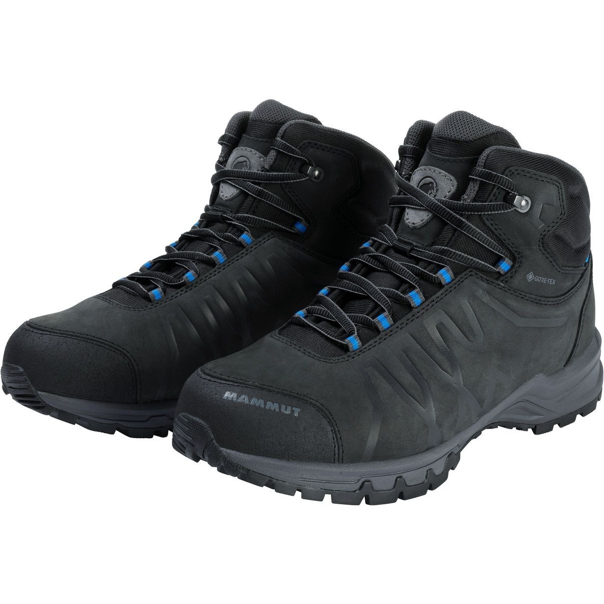

Мужские ботинки Mammut Mercury III Mid GTX Men (UK 7,5 | EUR 41 1/3) Black-Dark Gentian (2021)