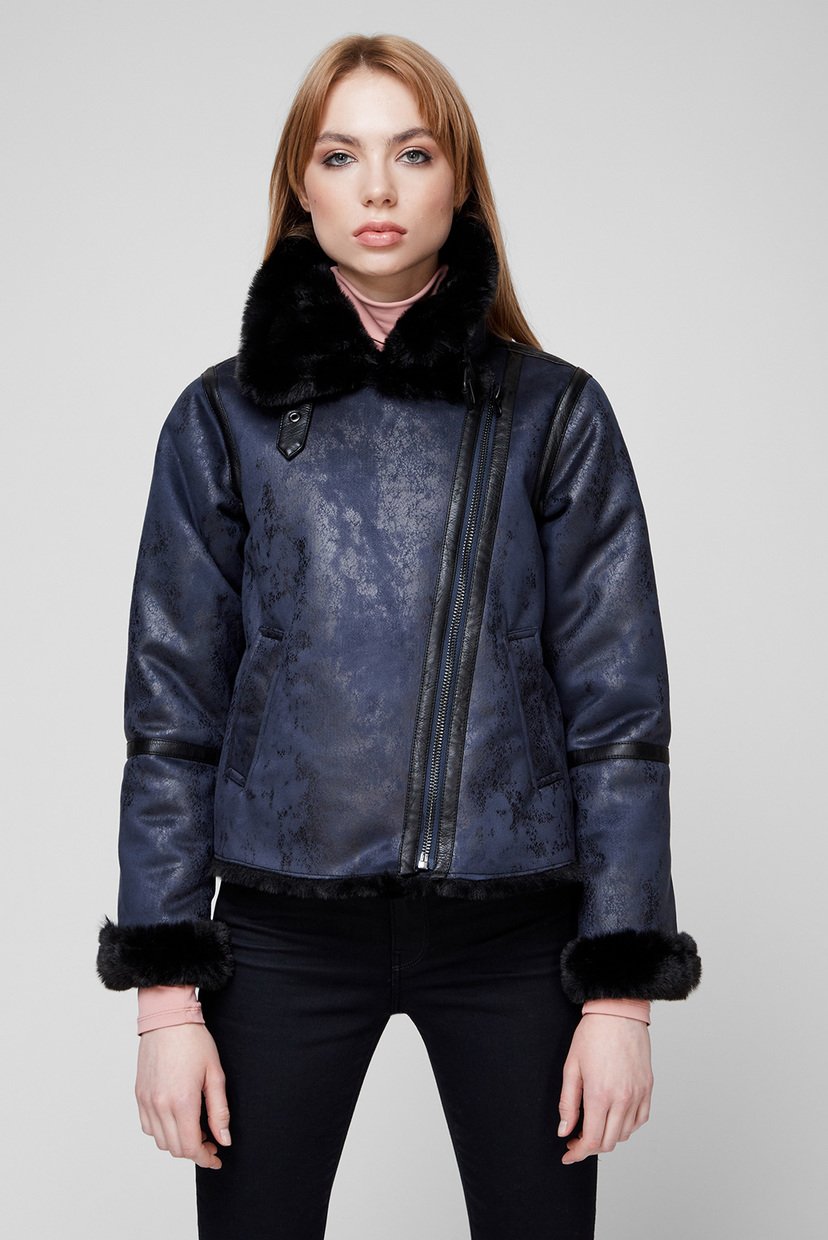 

Женская синяя дубленка TESSA Pepe Jeans XS PL401993