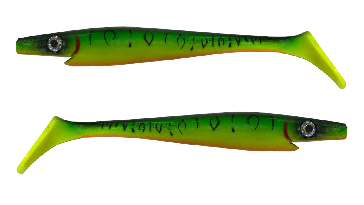 

Силиконовая приманка Strike Pro Pig Shad Tournament, 180 мм, 30 гр, цвет: Mat Tiger, (уп./2шт.), (SP-172M#GC01S) (152715)