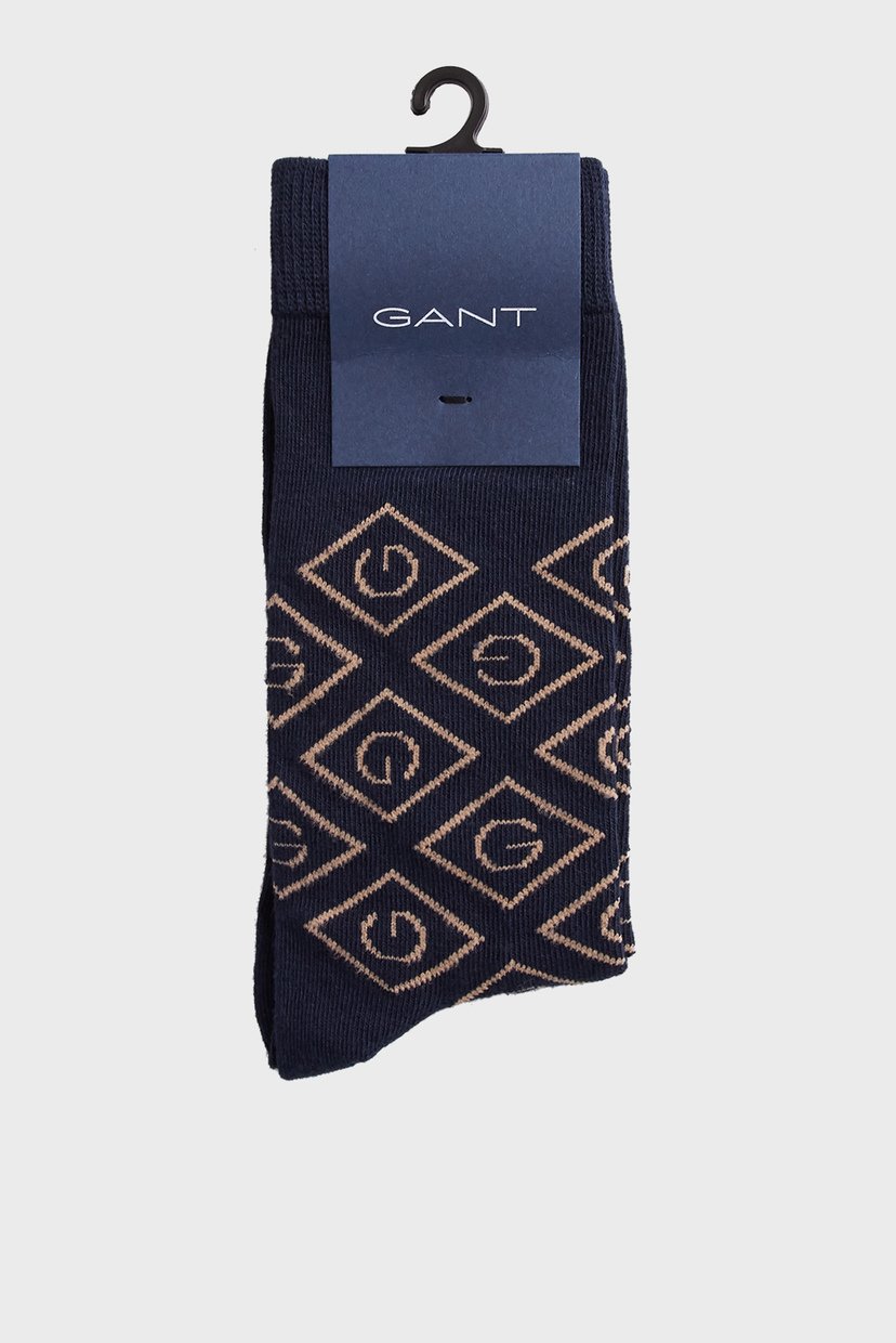 

Женские темно-синие носки ICON Gant OS 4960133