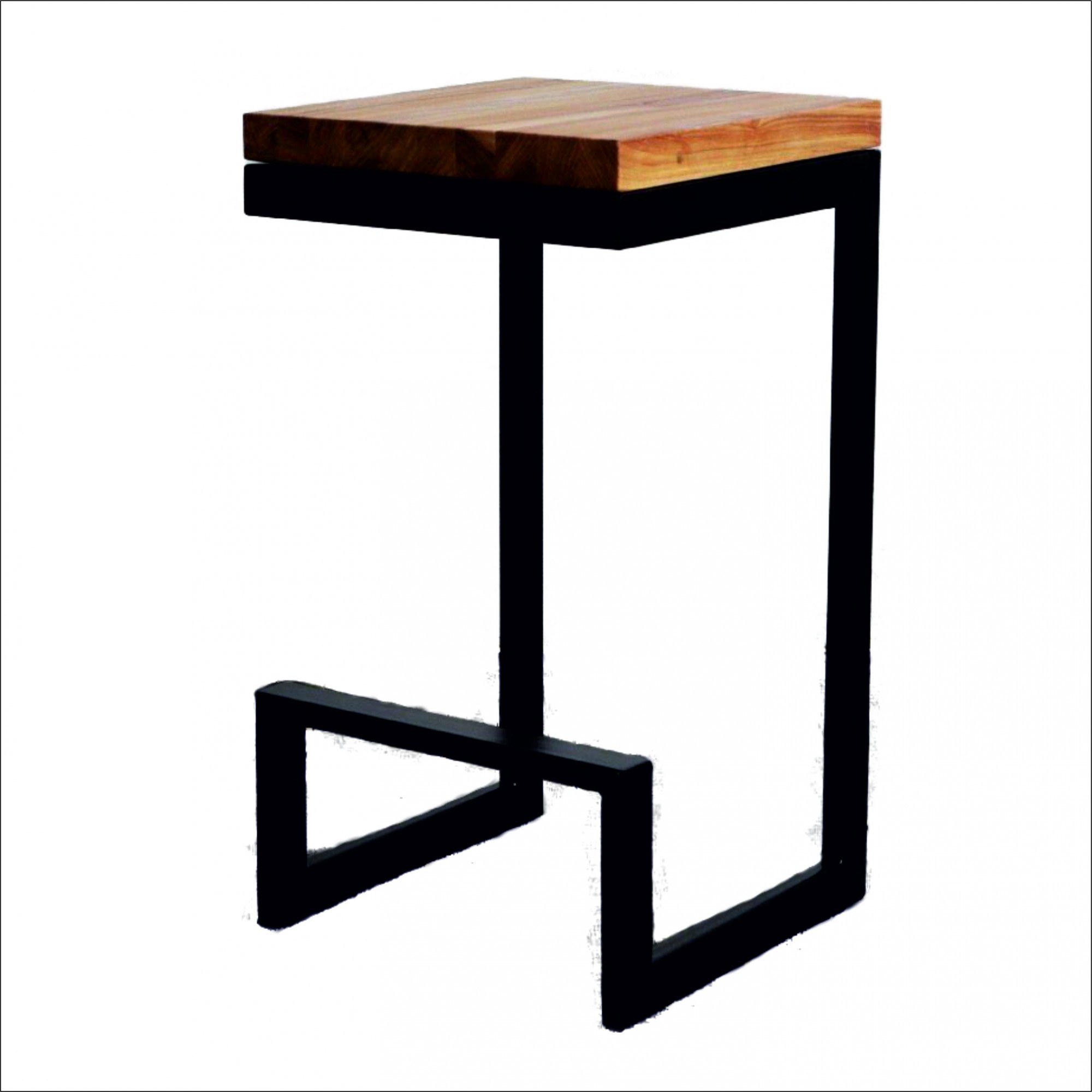 

Барный стул "STEP BLACK" 670*350*350 CORTE