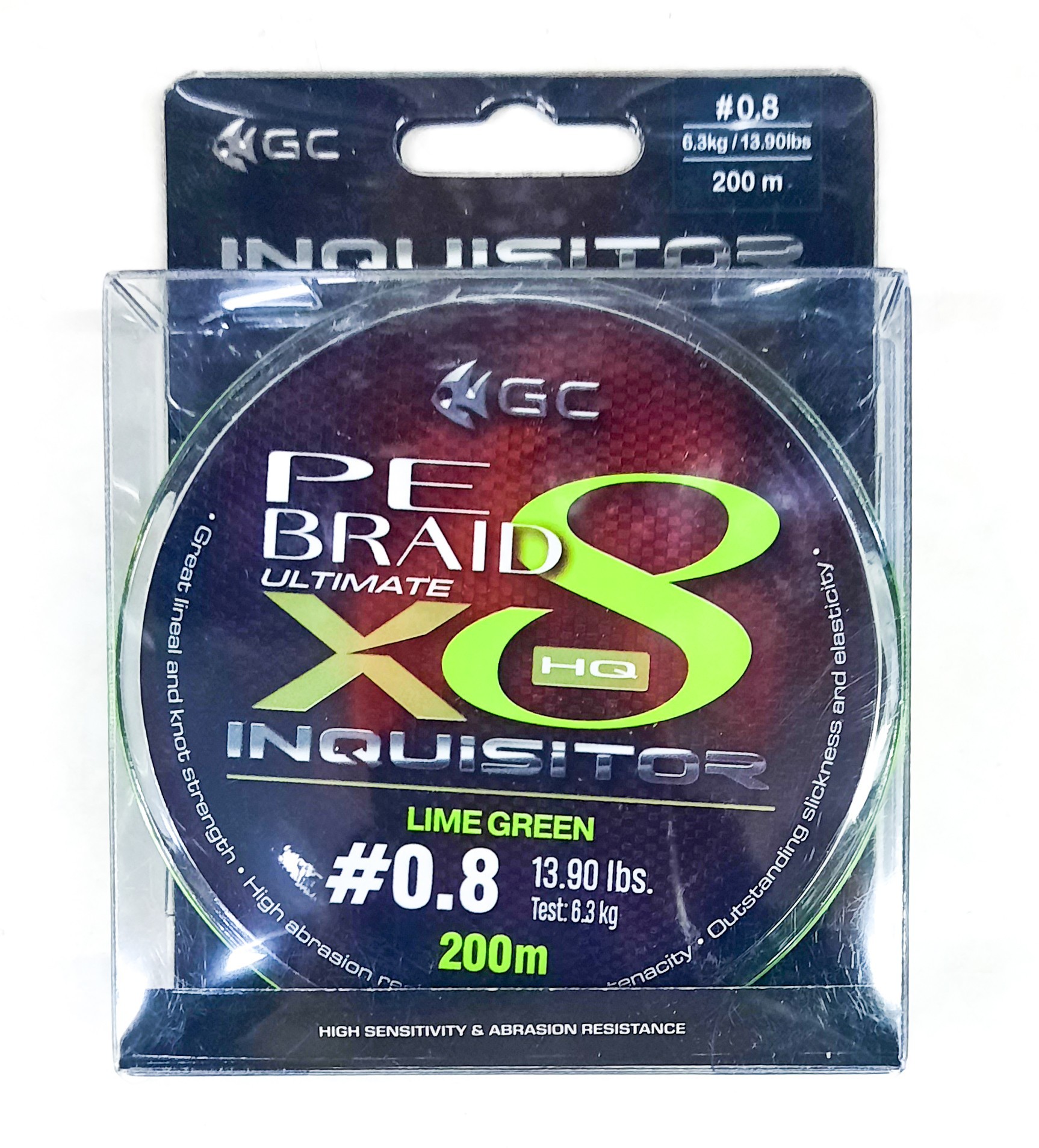 

Шнур GC Inquisitor X8 LG 150м PE0.8 6.3 кг