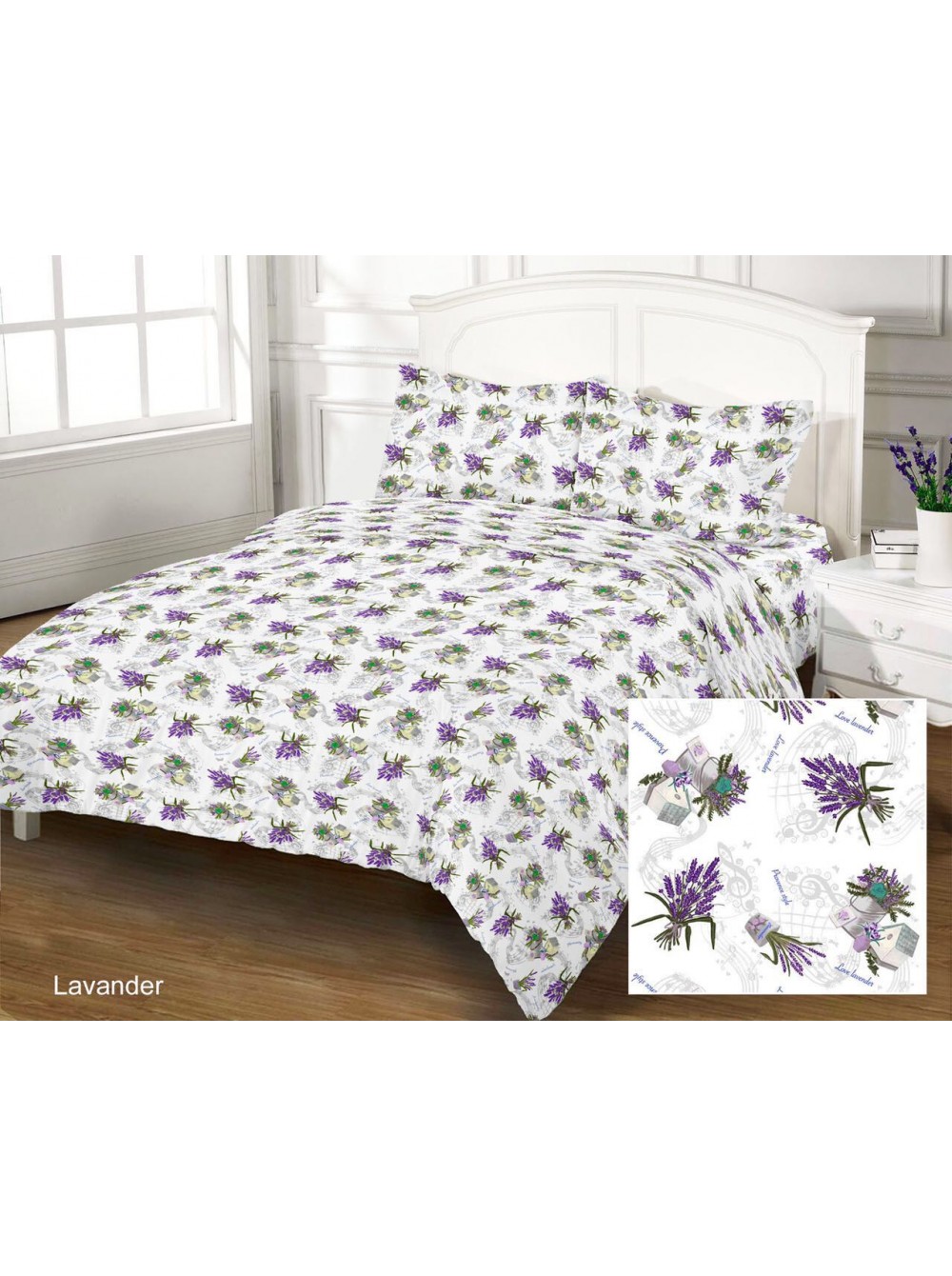 

Двухспальный комплект постельного белья Vital - Textile Бязь Голд Люкс 180х220 см (BL2-134)