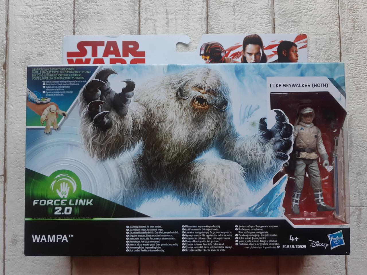 

Игровые фигурки Hasbro Star Wars Люк Скайуокер и Вампа Force Link 2.0 E1689