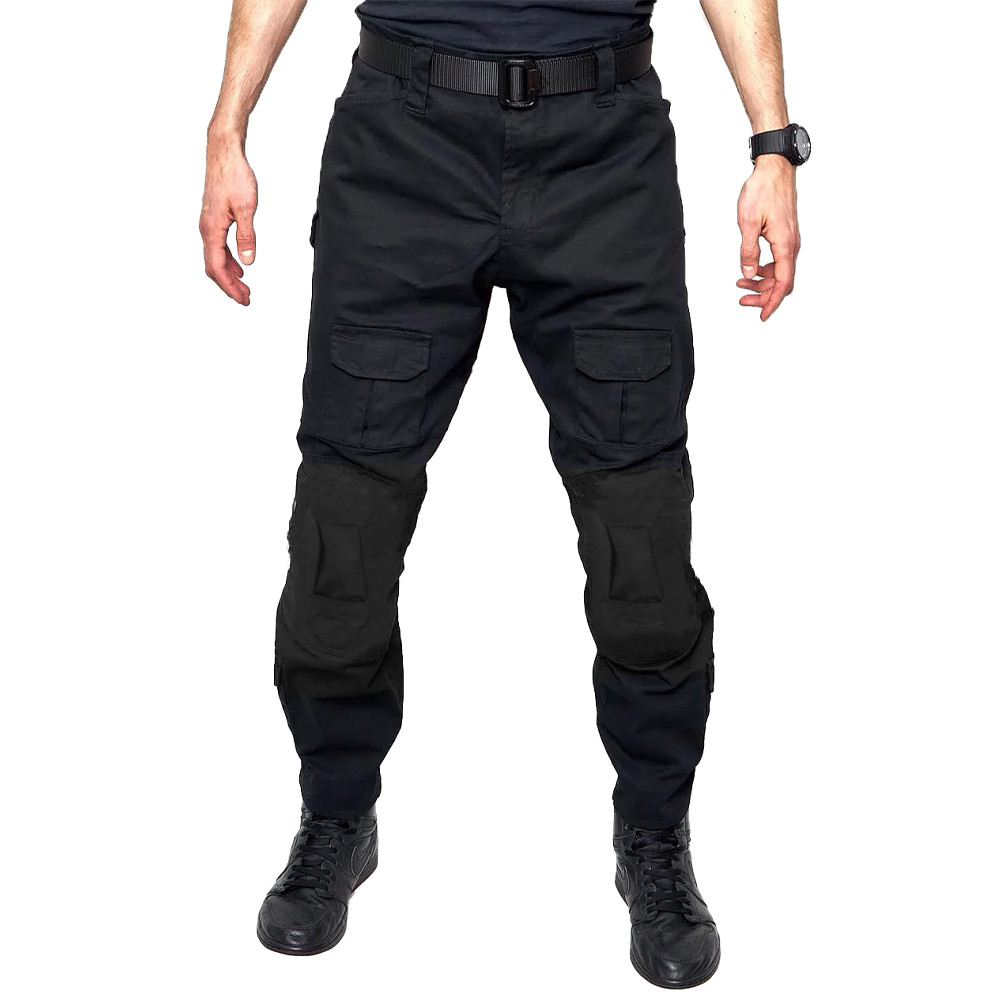 

Тактические штаны Lesko B603 Black 34р. мужские милитари с карманами (F_4257-12579)