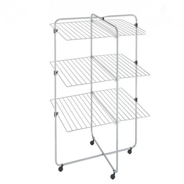 

Сушилка METALTEX ASYMMETRIC-3 для белья 3 уровня 40 м 64х82х133 см белое пластиковое покрытие