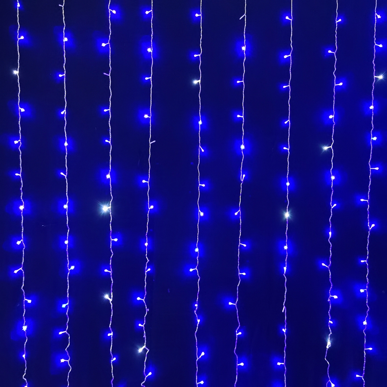

Электрогирлянда Novogod`ko штора 272 LED 3х2.6 м мерцание синий (973774)