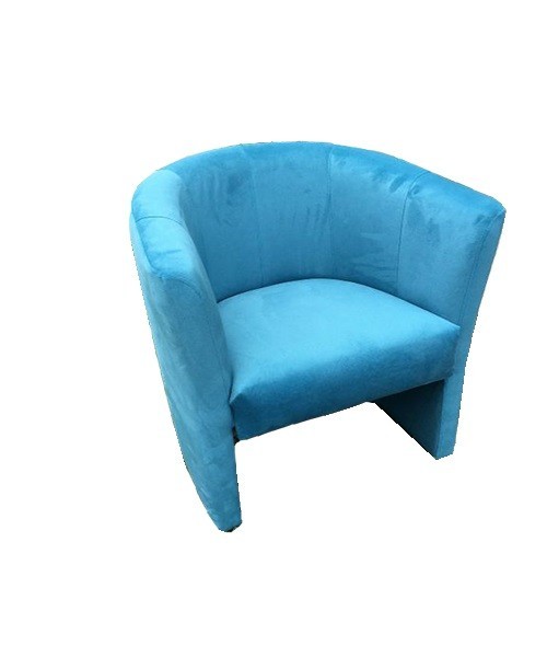 

Кресло для бара, офиса, салона, кафе Chicago Lt. Blue MebliPoint 70 cm