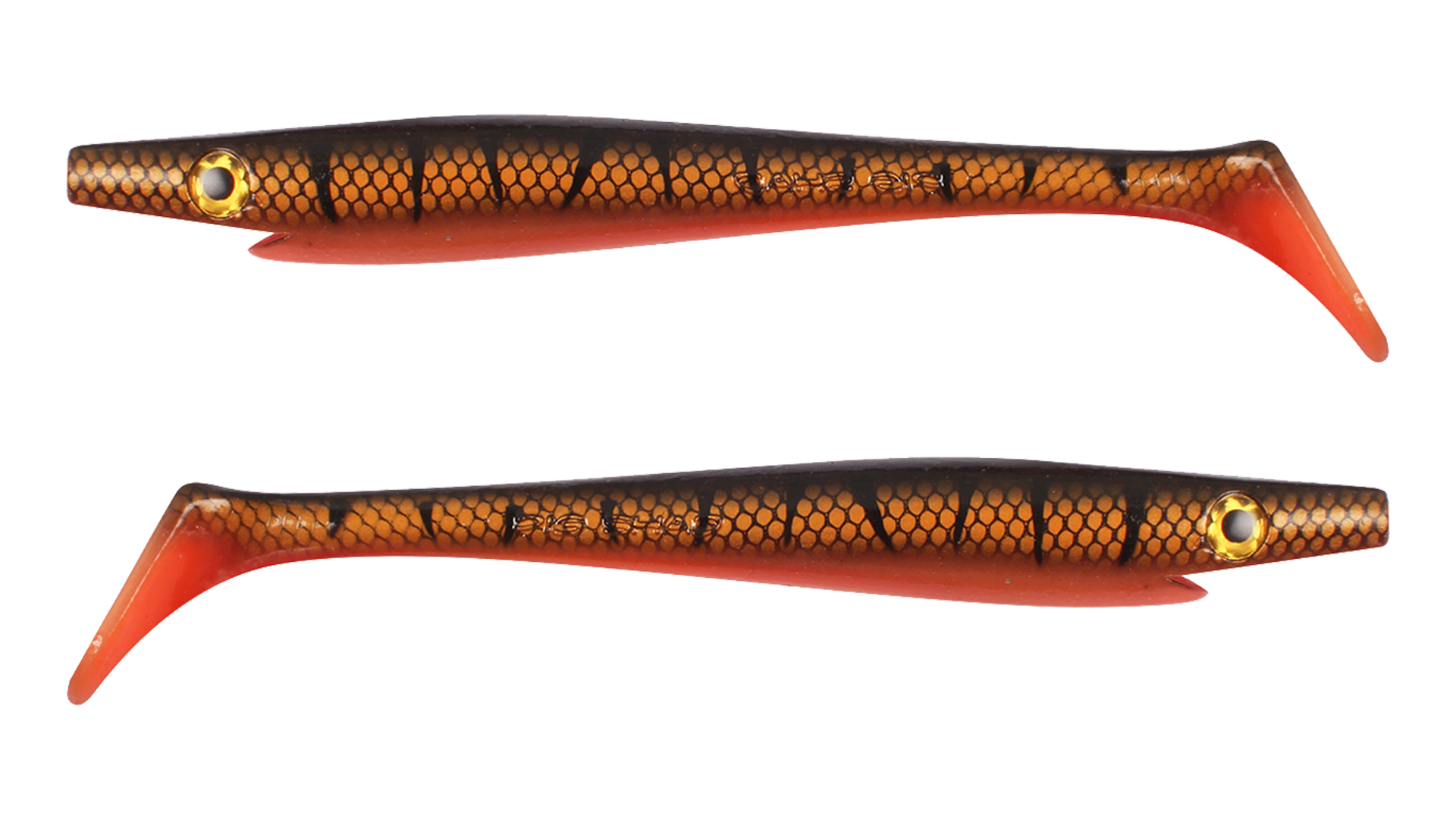 

Силиконовая приманка Strike Pro Pig Shad Jr, 200 мм, 50 гр, цвет: Jeppan, (уп./2шт.), (SP-172C#C192) (86377)