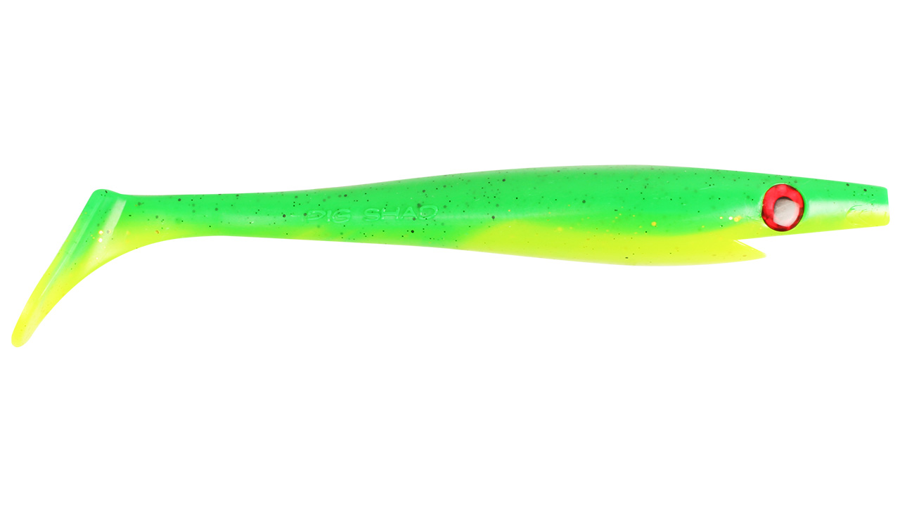 

Приманка силиконовая XXL PIG SHAD 23см 90гр Firetiger (81060)