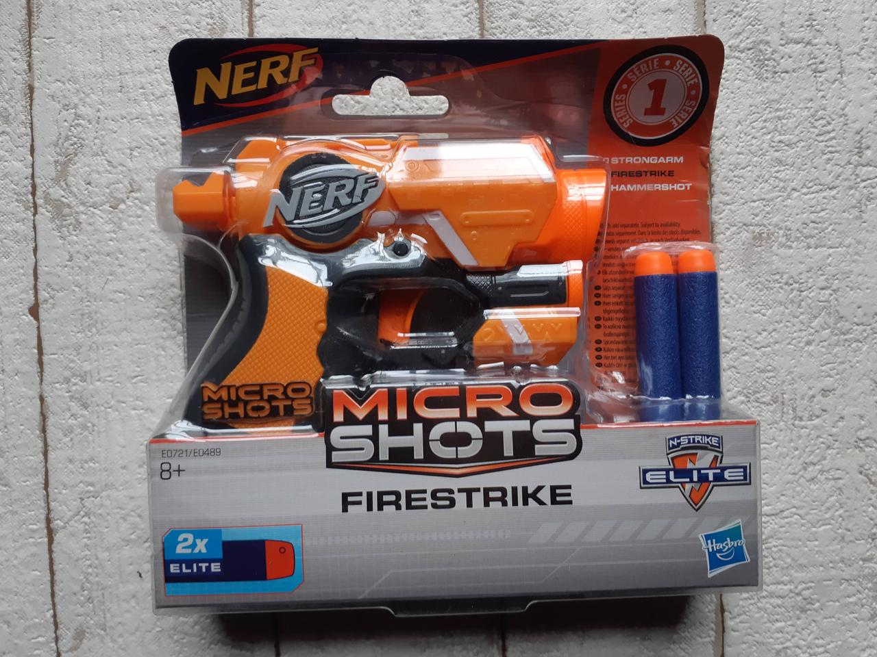 

Бластер Hasbro NERF Elite Micro shots Firestrike E0489 E0721