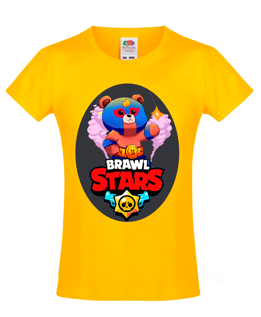 

Футболка Fruit of the Loom Brawl Stars Желтый 164 см YE2B5BD164