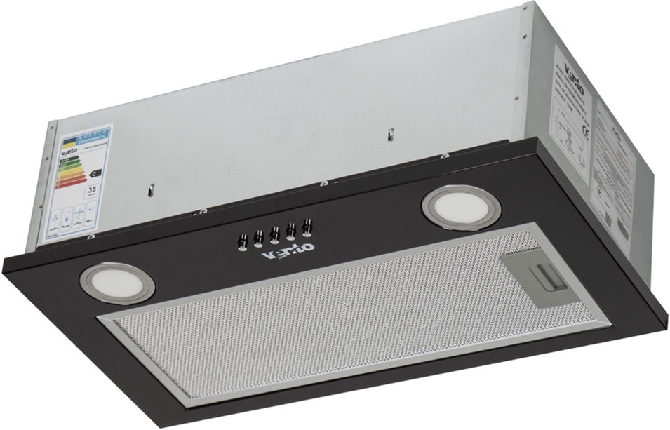 

Вытяжка VENTOLUX PUNTO 52 BK (950) PB