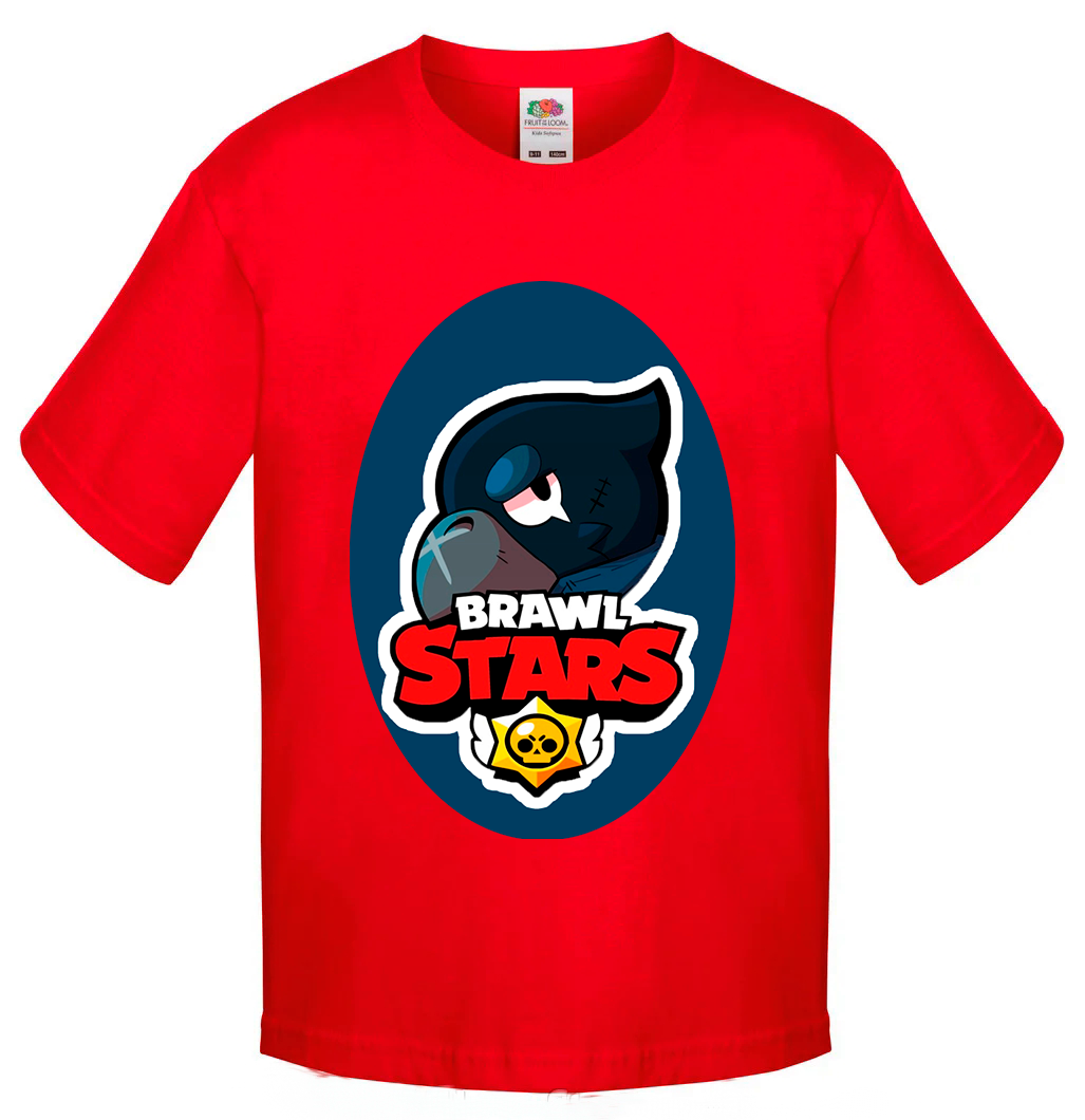 

Футболка Fruit of the Loom Brawl Stars Красный 152 см K3B8BM152