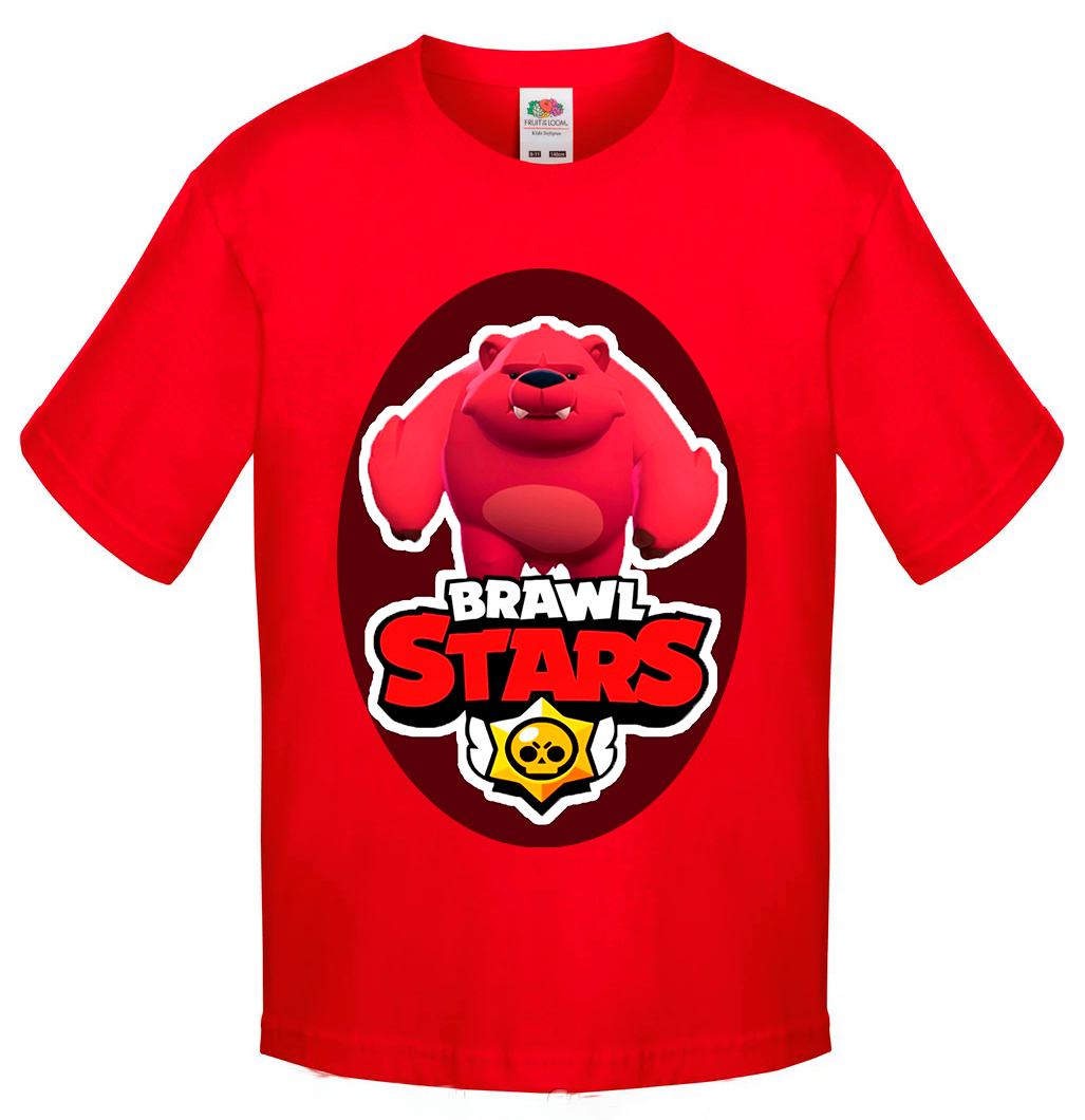 

Футболка Fruit of the Loom Brawl Stars Красный 164 см K3B6BM164