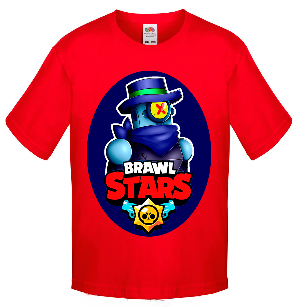 

Футболка Fruit of the Loom Brawl Stars Красный 128 см K3B14BM128
