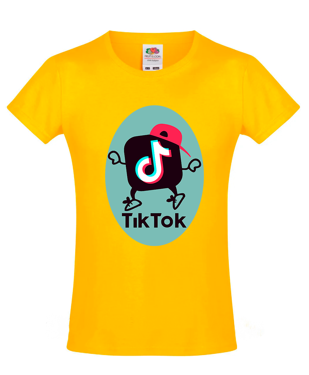 

Футболка Fruit of the Loom tik tok Желтый 164 см YE2TTCHD164