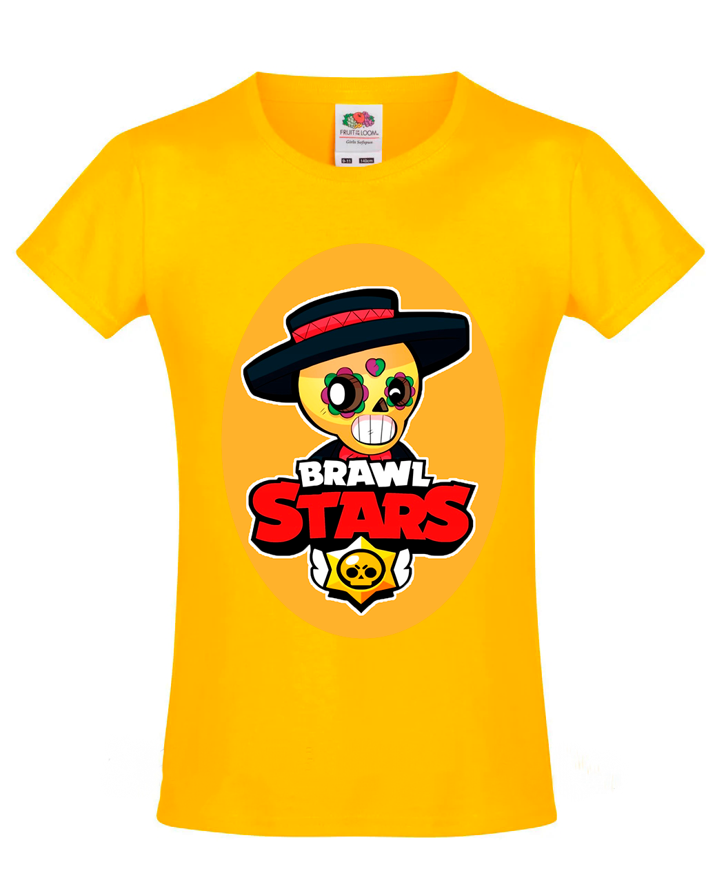 

Футболка Fruit of the Loom Brawl Stars Желтый 164 см YE2B17BD164