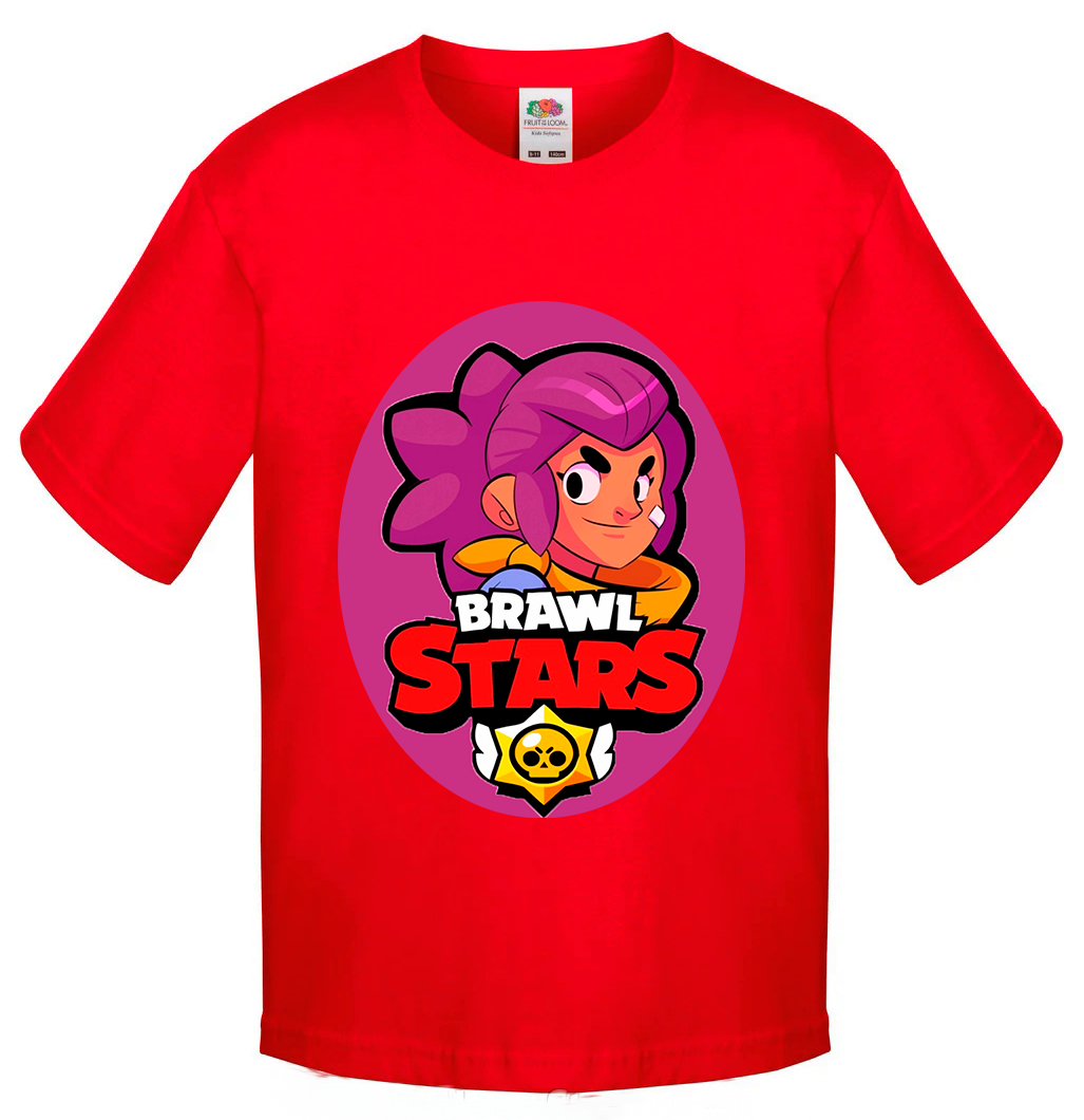 

Футболка Fruit of the Loom Brawl Stars Красный 140 см K3B7BM140