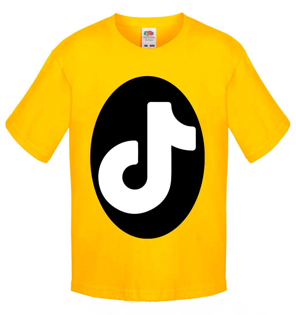 

Футболка Fruit of the Loom Tik Tok Желтый 116 см B3TTOM116