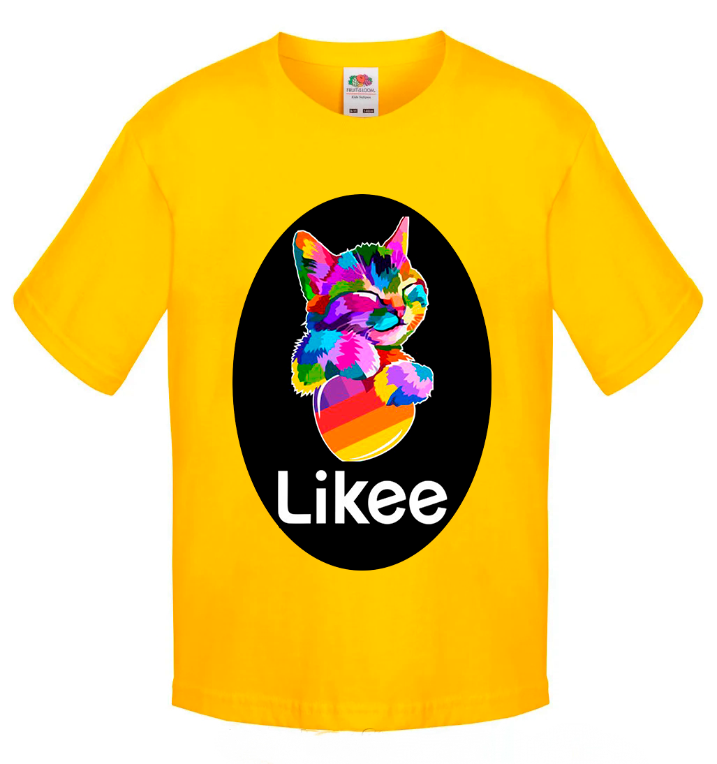 

Футболка Fruit of the Loom Likee Желтый 128 см B3L7SM128