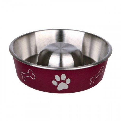 

Миска Trixie Slow Feed для собак, сталь, 1,4 л/21 см