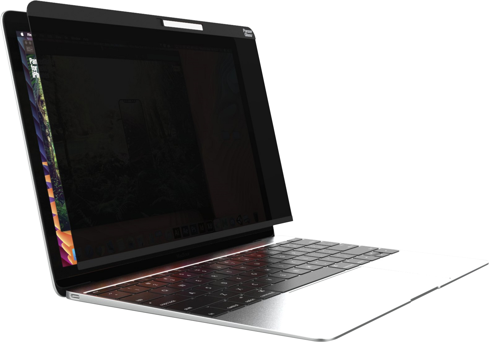 

Защитное стекло PanzerGlass White Box Dual Privacy для Apple MacBook Pro/Air 13" Black