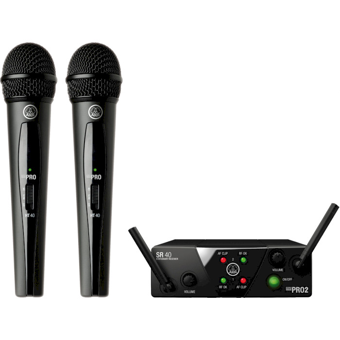 

Радіосистема AKG WMS40 Mini Dual Vocal Set Band-ISM2