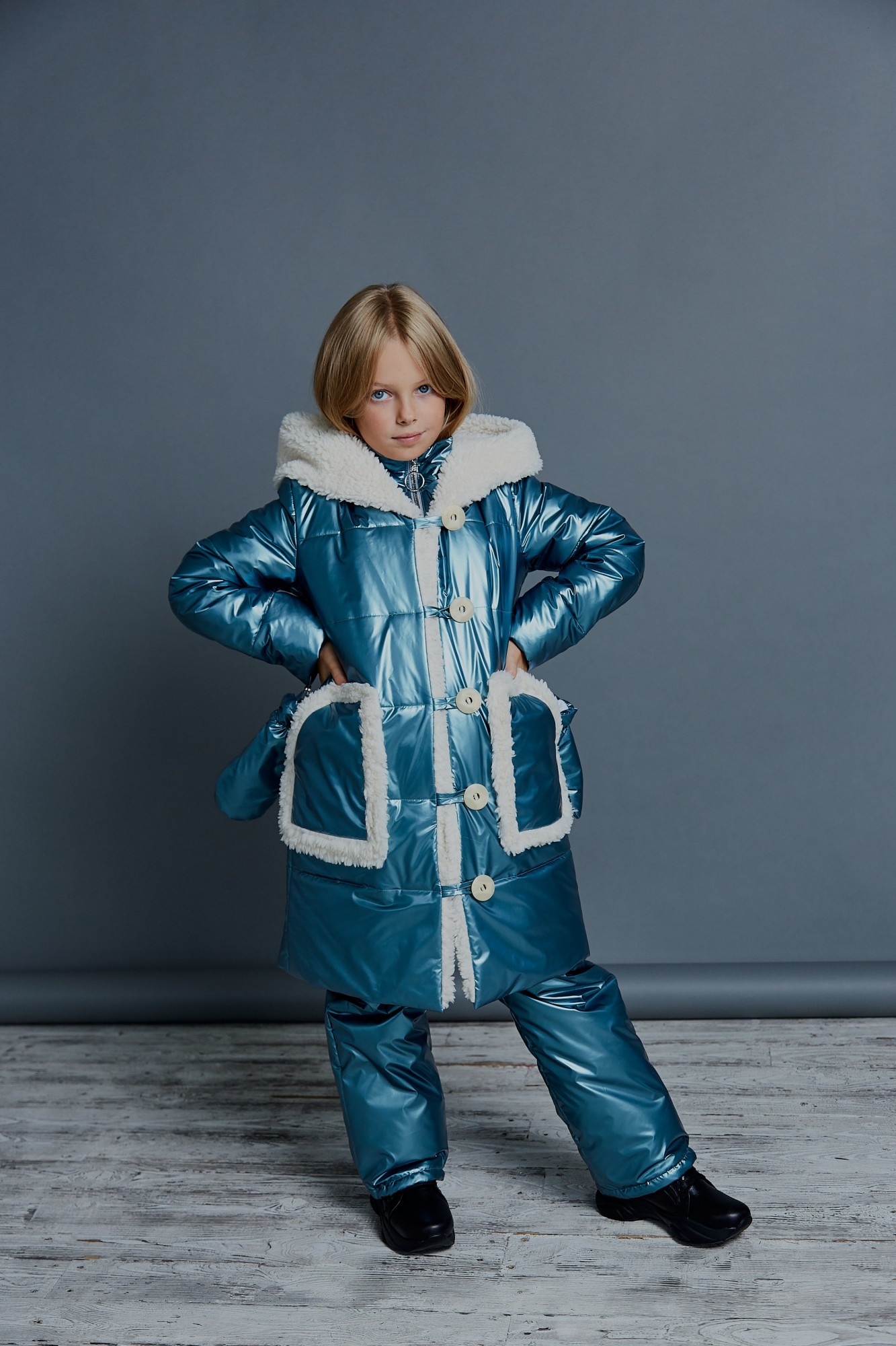 

Куртка MiliLook Медина 146-152 Бирюза