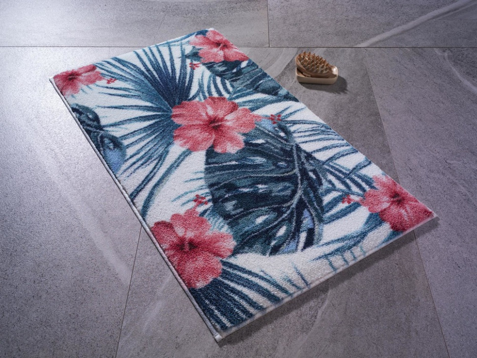 

Коврик для ванной Confetti Hibiscus Mercan 80x140 110083583
