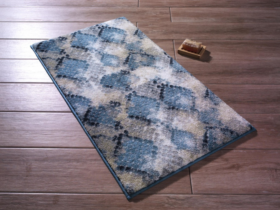 

Коврик для ванной Confetti Snakeskin Mavi 80x140 110083588