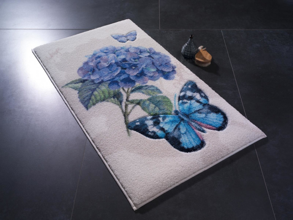 

Коврик для ванной Confetti Morpho lila 80x140