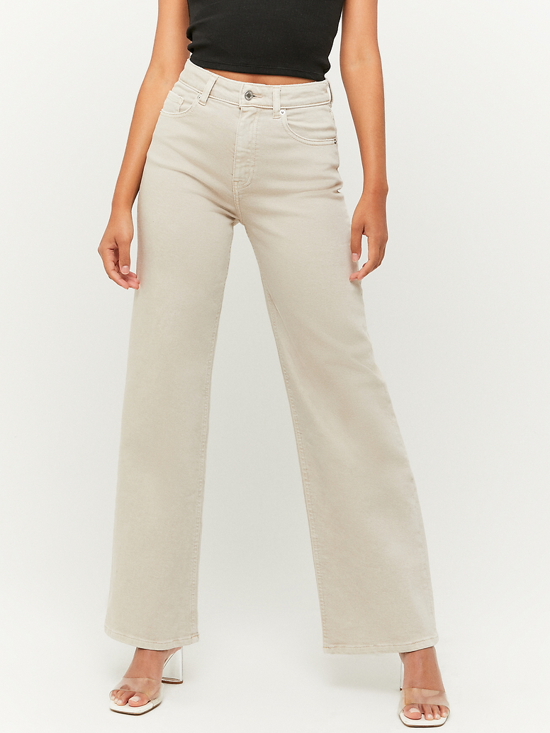 

Брюки Tally Weijl SPACOWACKIE-AI-WHI004 34 Бежевые