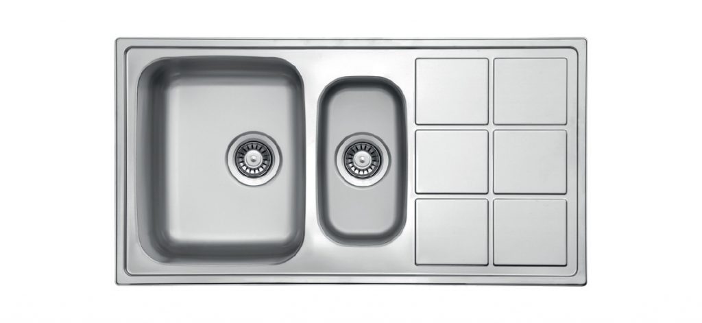 

Кухонная мойка UKINOX LTL 950.500 15 GT 8K декор + подарок доска разделочная