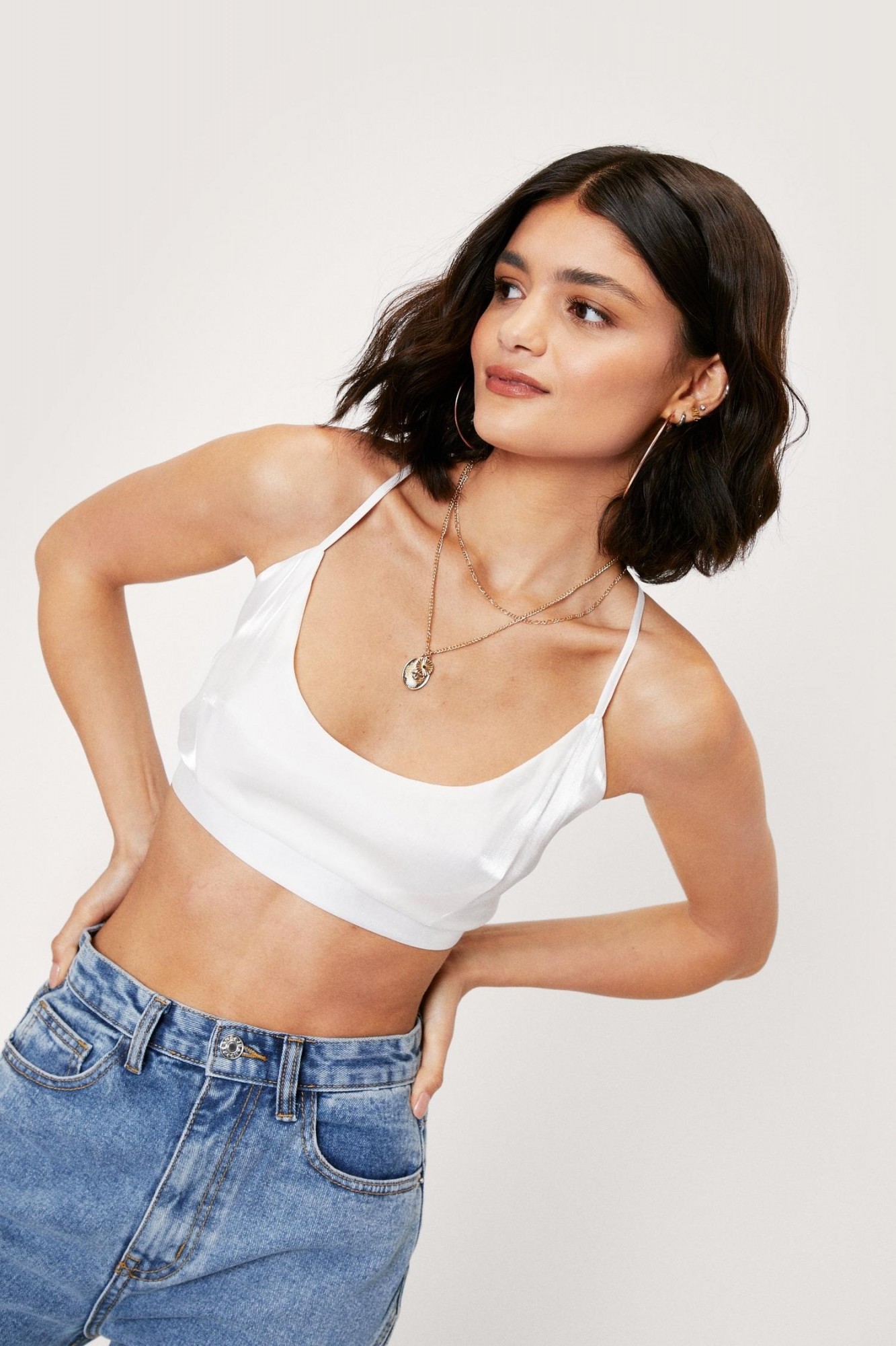 

Топ Nasty gal  Белый 8520123002737, Топ Nasty gal 34 Белый 8520123002737