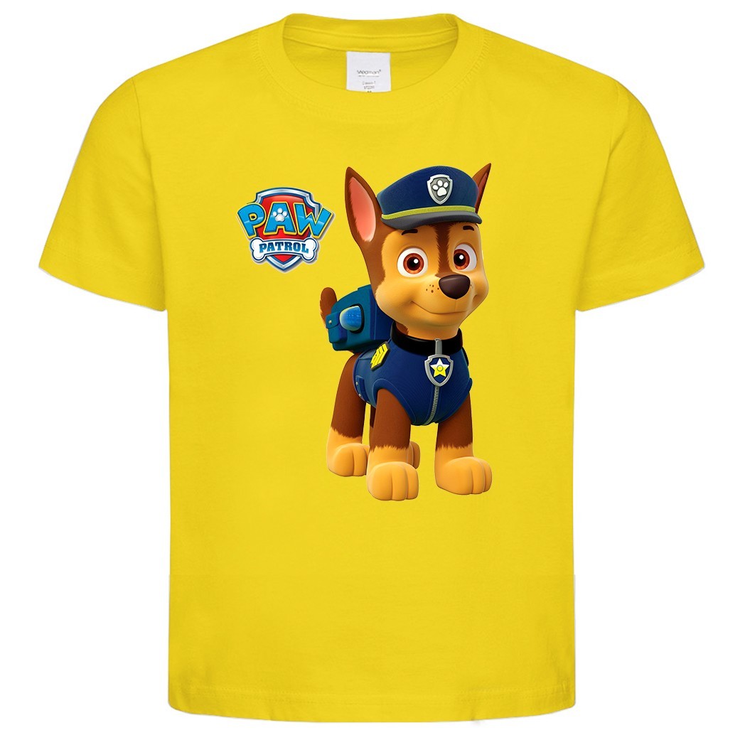 

Футболка Детская Щенячий Патруль (Paw Patrol) желтая 104см