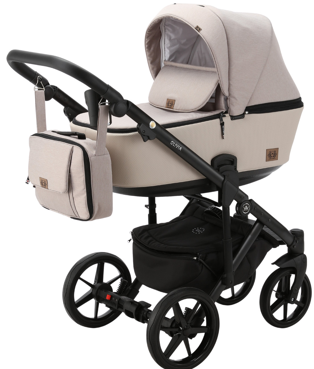

Коляска 2 в 1 Adamex Olivia PS-27
