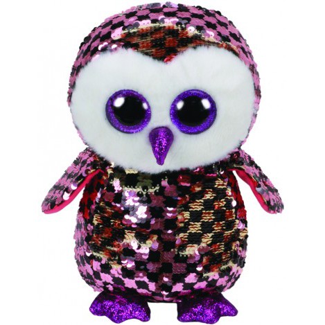 

Мягкая игрушка TY FLIPPABLES 36785 Сова "CHECKS" 25см (36785)
