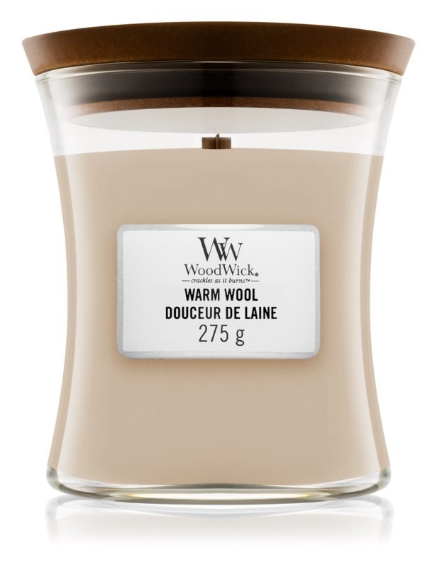 

Ароматическая свеча Woodwick Medium Warm Wool 275 г