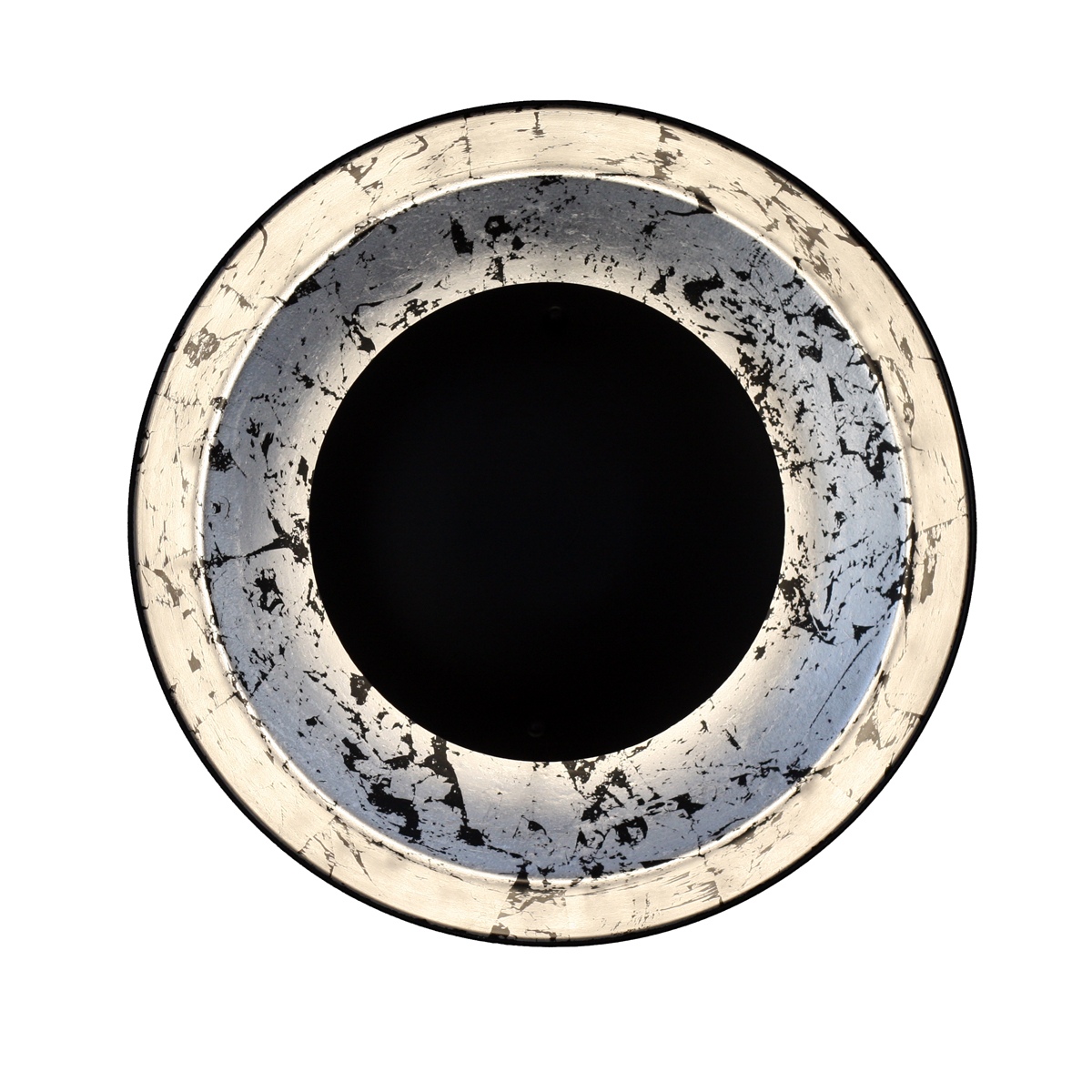 

Настенный светильник для гостиной, спальни, прихожей, кафе Solar eclipse 5040-1 сталь черный с серебристым PikArt