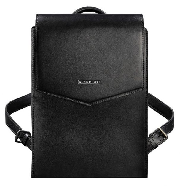 

Рюкзак женский кожаный BlankNote угольно-черный BN-BAG-40-ygol